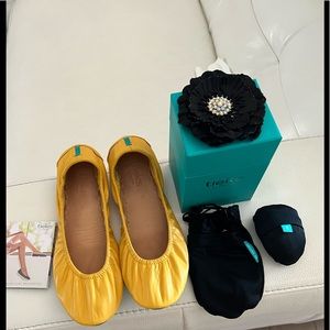 Tieks Mustard Yellow Flat shoes